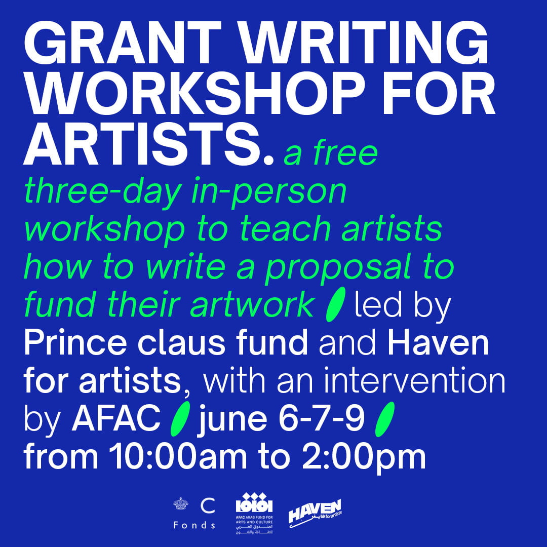 Grant Writing Workshop For Artists Haven For Artists   00 Pcf Final 